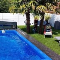 Clôture aluminium Alu20 blanc RAL9016 piscine