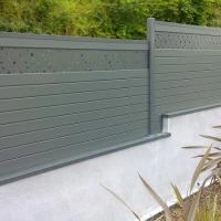 Clôture aluminium Alulam gris anthracite RAL 7016