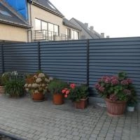 Clôture aluminium Aluclin anthracite RAL 7016