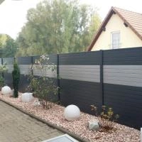Clôture aluminium Alulam gris anthracite RAL 7016