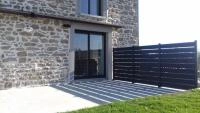Clôture aluminiun Alujour gris anthracite RAL 7016