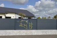 Clôture en alu ou en bois