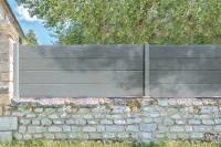 Clôture aluminium Alu20 RAL 7037