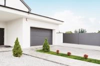 Clôture aluminium Alumax villa RAL 7016