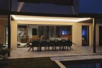 Pergola bioclimatique Alusun éclairage