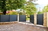 Portail battant et portillon gamme Aluline