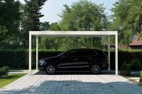 Carport aluminium pour voiture Alusun