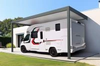 Carport aluminium pour camping-car Alusun